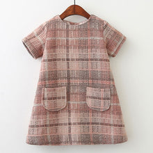 Load image into Gallery viewer, Girls Clothes Plaid
