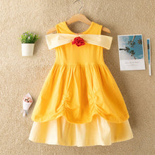 Load image into Gallery viewer, Princess Dress Blue