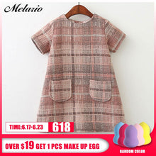 Load image into Gallery viewer, Girls Clothes Plaid