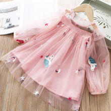 Load image into Gallery viewer, Princess Party Dress Green Flower