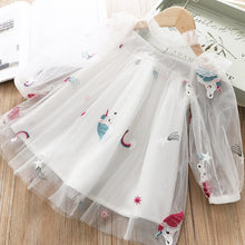 Load image into Gallery viewer, Princess Party Dress Green Flower