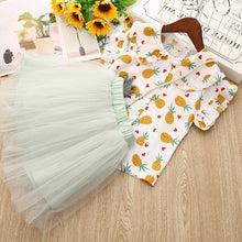 Load image into Gallery viewer, Princess Party Dress Green Flower